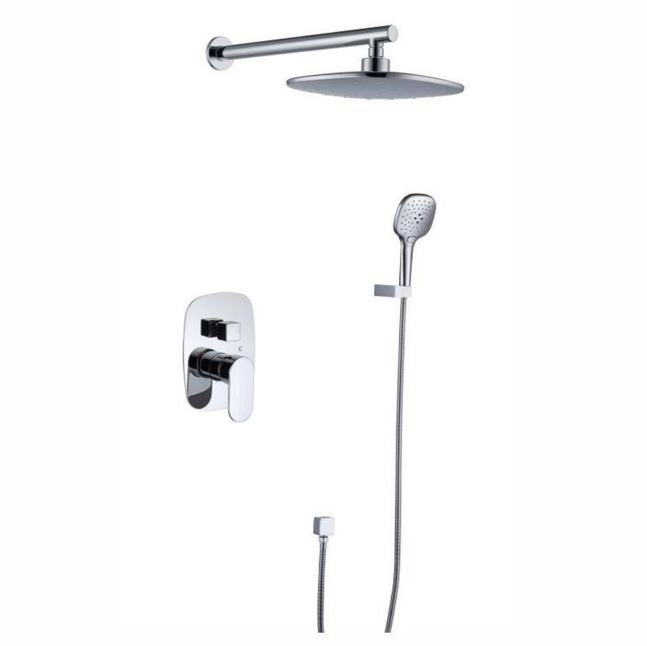 Concealed shower mixer