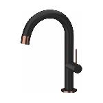 Single lever basin faucet