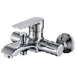 Single lever tub faucet