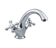 Double lever basin mixer
