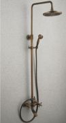 Bronze shower mixer