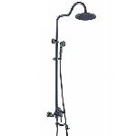 Thermostatic shower set